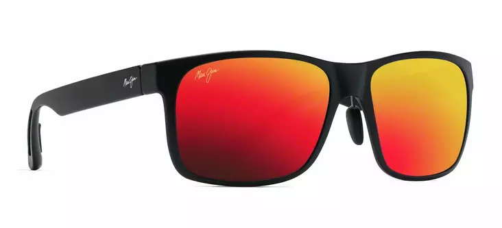 Maui Jim Red Sands - Matte Black Frame with Hawaii Lava Lens - Plastlinser - MM432-044 - 1