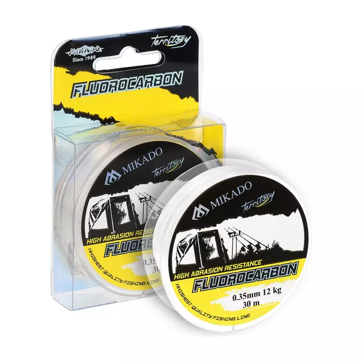Mikado Fluorocarbon Carp Territory 30m - Fluorocarbon & stiv mono - 5900637815624 - 1