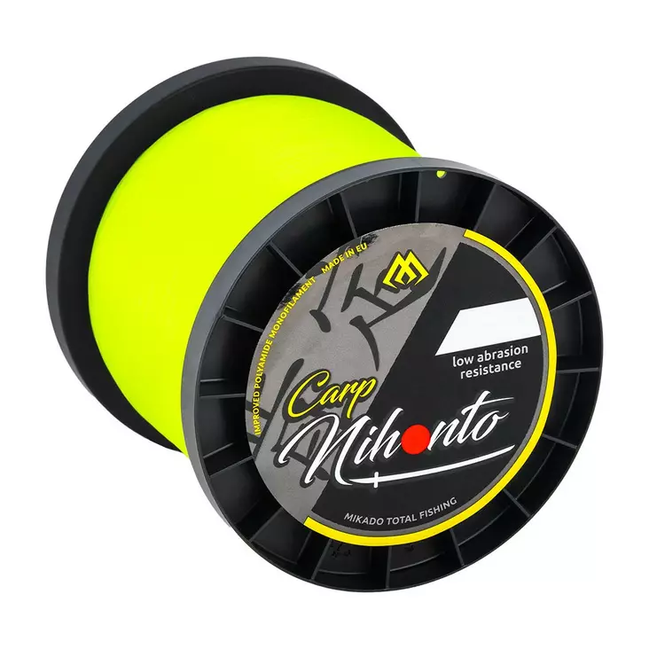Mikado Nihonto Carp 5000m Fluo Yellow - Monofilsnøre - 5900637147374 - 1