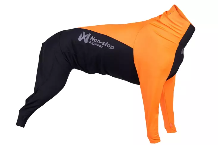 Non-stop Dogwear Protector Suit M Orange/Black - Hundejakker og -vester - 7071652045384 - 1