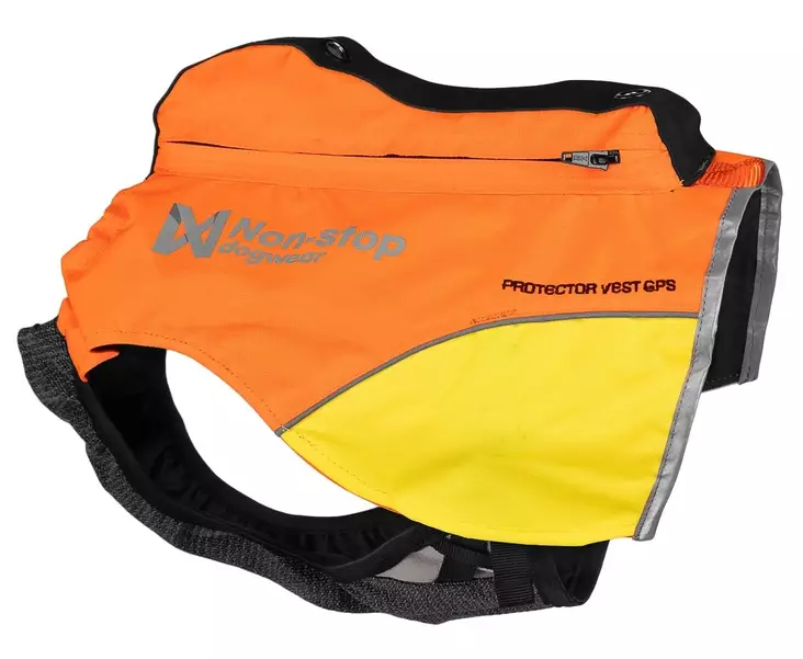 Non-stop Dogwear Protector Vest GPS - Hundjakker og -vester - 7071652017404 - 1