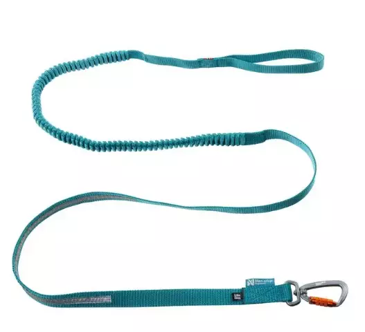 Non-stop Touring Bungee 23mm 3,8m Teal - Hundebånd - 7071652154024 - 1