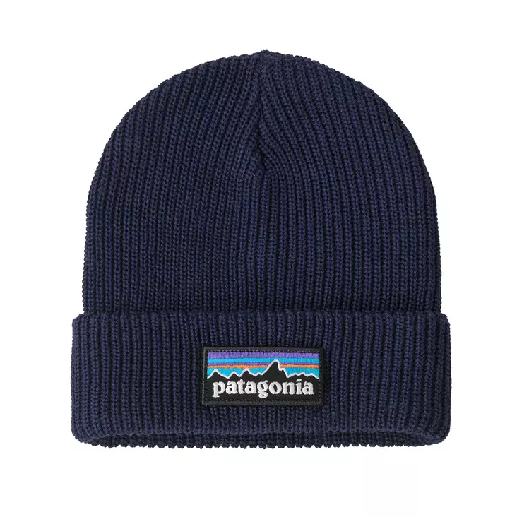 Patagonia Kids Logo Beanie New Navy - Luer - 198077433194 - 1