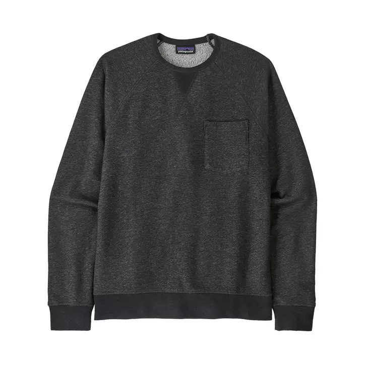 Patagonia M's Mahnya Fleece Crewneck Ink Black - Skjorter - 195699293274 - 1