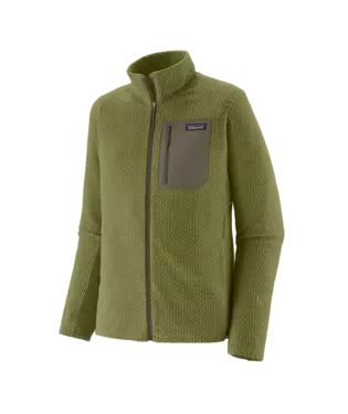 Patagonia Ms R1 Air Jkt Caper Green - Fleecegensere - 198077516934 - 1
