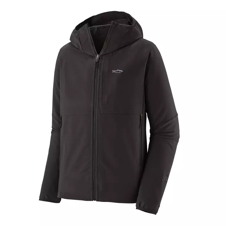 Patagonia Ms R1 TechFace Fitz Roy M BLK - Fleecegensere - 198077860334 - 1