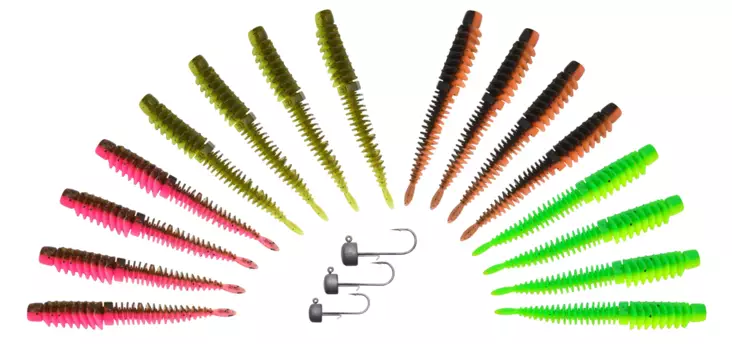 Patriot Sneaky 7,5cm Ned 16+3kpl Dark - Beitesortimenter - 6417512543064 - 1