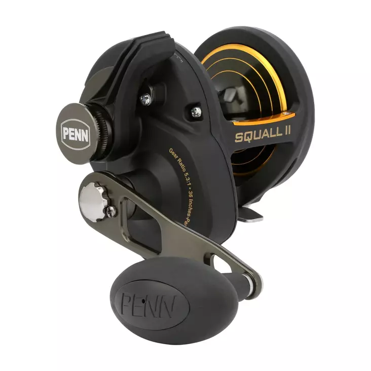 Penn Squall II Lever Drag 30 - Trolling- & spakbremsesneller - 031324290754 - 1