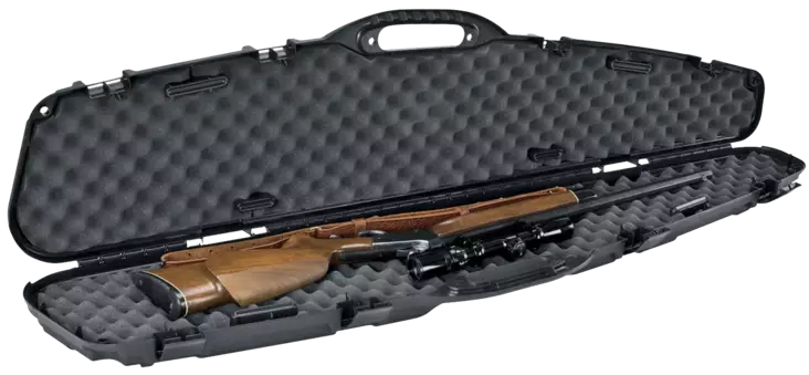 Plano Gun Case Shaped Scoped With Pillars - Myke riflebager - 024099215114 - 1