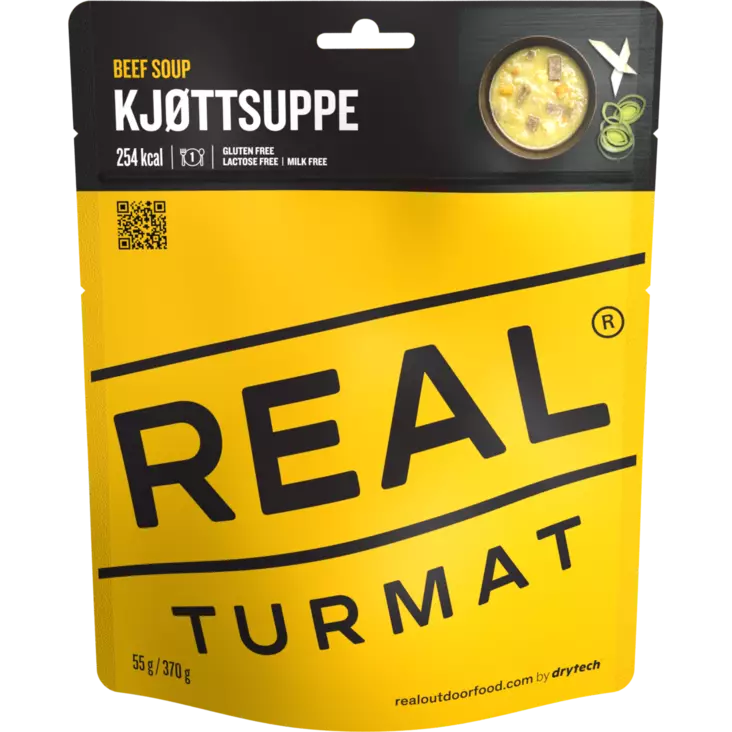 Real Turmat Beef Soup - Campingmatte - 7036480053314 - 2