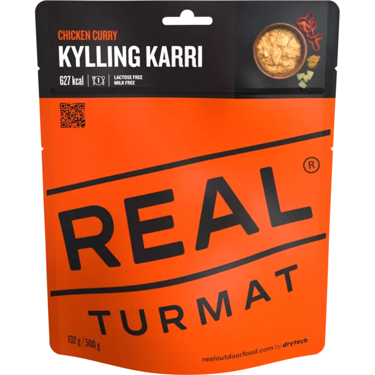 Real Turmat Chicken Curry - Campingmatte - 7036480052324 - 2