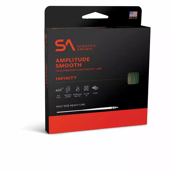 Scientific Anglers Amplitude Smooth Infinity Orange - Flytteliner - 840309141024 - 2