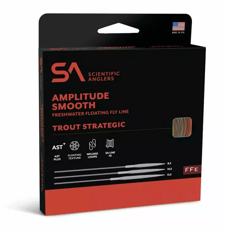 Scientific Anglers Amplitude Smooth Trout Stretegic 8,5m - Flytteliner - 840309145534 - 1
