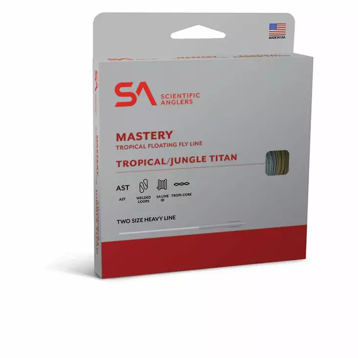 Scientific Anglers Mastery Jungle Titan Taper - Flytteliner - 840309127004 - 2