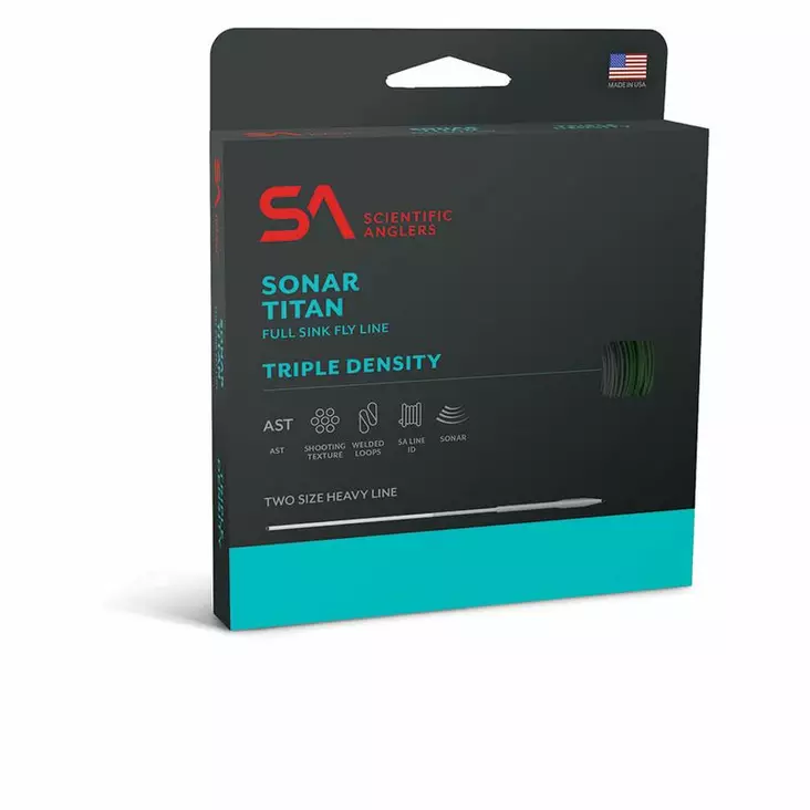 Scientific Anglers Sonar Titan Triple Density I/S2/S3 - Synklinjer - 840309136044 - 2
