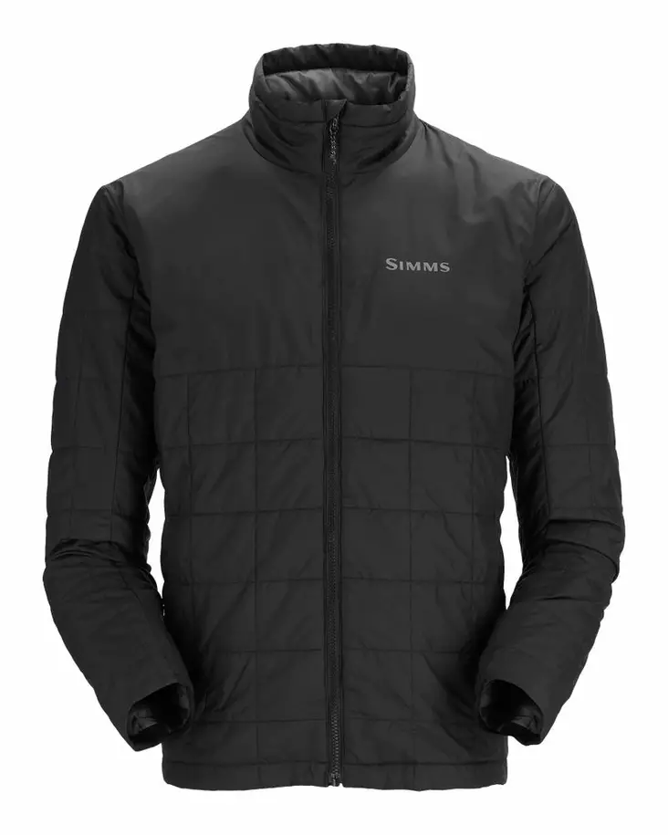Simms Fall Run Collared Jacket Black - Mellomjakker - 694264686584 - 2