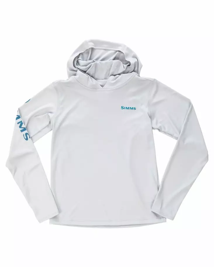Simms Kid's Solar Tech Hoody Sterling - Hettegensere - 694264538234 - 2