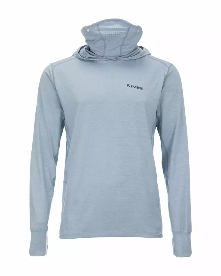 Simms Solarflex Guide Cooling Hoody Steel Blue - Skjorter - 694264569764 - 1