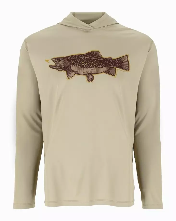 Simms Tech Hoody - Artist Series Stone Trout Fly - Hettegensere - 694264670514 - 2