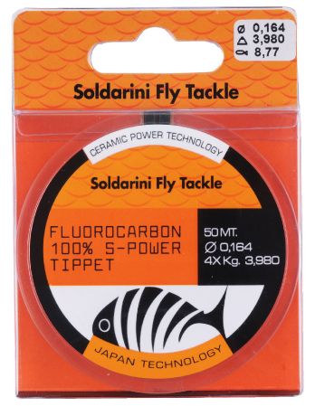 Soldarini Fluorocarbon 100% S-Power - Fluorkarbon fortomsmateriale - 8059016751224 - 10