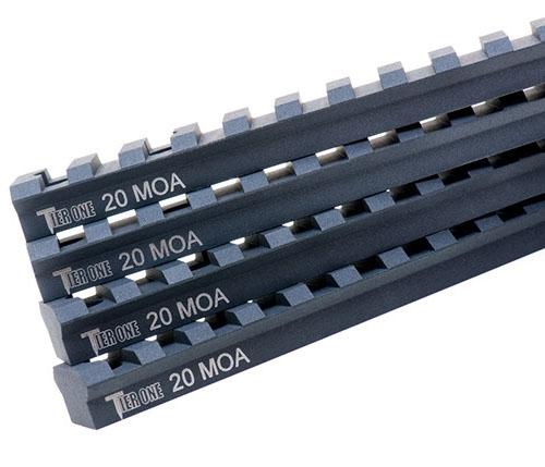 Tier-One Picatinny Rail Tikka T3 0-moa - Picatinny og Weaver - 6430068624484 - 1