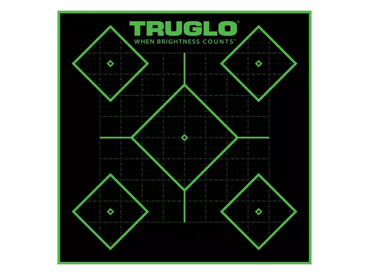 TruGlo Target 5-Diamond 12x12 (6 pcs) - Malerier - 788130019054 - 1
