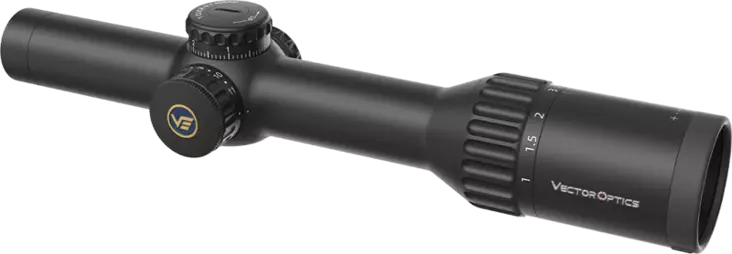 Vector Optics Continental x10 1-10x24i ED Fiber SFP - Andre kikkertsikter - 6976386126044 - 1