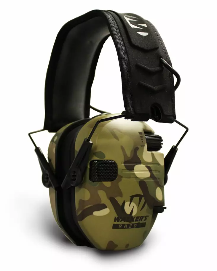 Walker's Razor Slim Electronic Ear Muff Multicamo - Hørselsvern - 888151017814 - 2