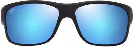 Maui Jim Southern Cross - Matte Black Frame with Blue Hawaii Lens - Glasslinser - 603429080235 - 2