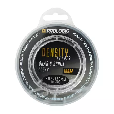 Prologic Density Snag&Shock 0,50mm 30lb - Mono-shockleadere - 5706301726995 - 1