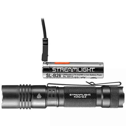 Streamlight ProTac 2L-X USB Black - Lommelykter og søkelys - 080926880825 - 3
