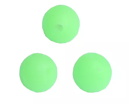 Wiggler Soft Beads Grön Glow 10mm - Andre tilbehør - 7340010311325 - 1