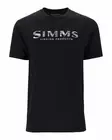 Simms Shroud Fill Logo T-Shirt Black - T-skjorter herre - 694264678565 - 2