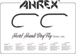 Ahrex FW505 Dry Short Shank Barbless - Hullingløs - 023534471665 - 3