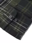 Chevalier Heron Flannel Shirt Men October Green Checked - Jegertrøyer - 808491167895 - 4