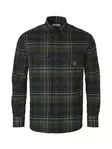Chevalier Heron Flannel Shirt Men October Green Checked - Jegertrøyer - 808491167895 - 1