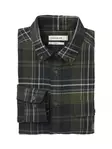 Chevalier Heron Flannel Shirt Men October Green Checked - Jegertrøyer - 808491167895 - 2