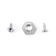 Grundens HEXAGRIP Cleat & Stud Puck Pack Silver - Dubber - 0840316311595 - 2
