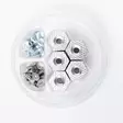 Grundens HEXAGRIP Cleat & Stud Puck Pack Silver - Dubber - 0840316311595 - 3