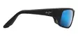 Maui Jim Peahi - Matte Rubber Black Frame with Blue Hawaii Lens - Glasslinser - 603429041335 - 2