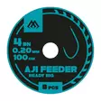 Mikado Aji Feeder Ready Rig 100cm - Ferdigknyttede kroker - 5900637110415 - 1