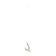 Mikado MF Rig HMFB12G Rubber Mono Barbed - Ferdigknyttede kroker - 5900637720645 - 2