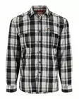 Simms ColdWeather Shirt Gunmetal Logan Plaid - Skjorter - 694264654545 - 1
