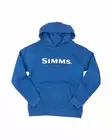 Simms Kid's Simms Logo Hoody Royal - Hettegensere - 694264584095 - 2