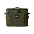 Yeti Hopper Flip 18 Soft Cooler Olive/King Crab Orange - Kjølebager og kjølebokser - 888830627945 - 3