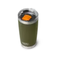 Yeti Rambler 20oz Tumbler Olive/King Crab Orange - Termosflasker og -krus - 888830628485 - 3
