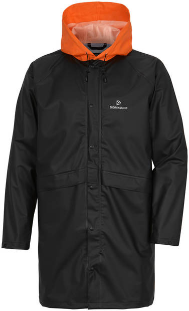 Didriksons Avon Black USX Parka - Andre jakker - 7332627993339 - 1