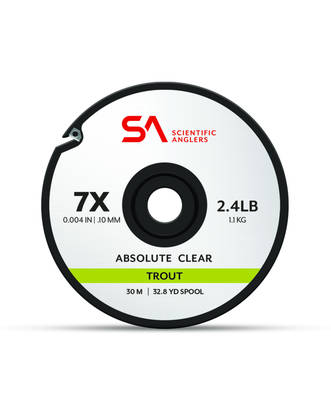 SA Absolute Trout Tippet 3X 0,20mm - Nylon fortommateriell - 840309135214 - 1