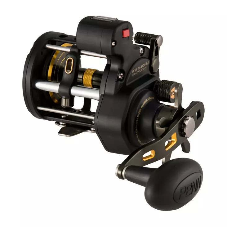 Penn Fathom II 20 Level Wind LC LH - Trolling- & spakbremsesneller - 031324039025 - 1
