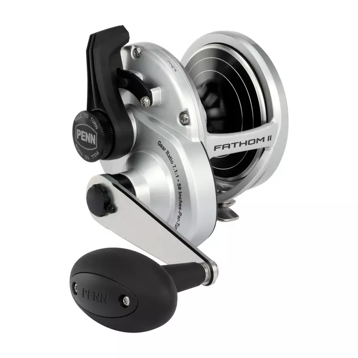 Penn Fathom II Lever Drag 40N HS - Trolling- & spakbremsesneller - 031324283435 - 1